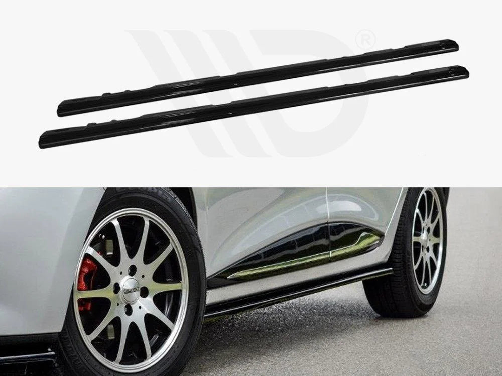 Maxton Design Side Skirts Diffusers Renault CLIO MK4 Standard 12-16