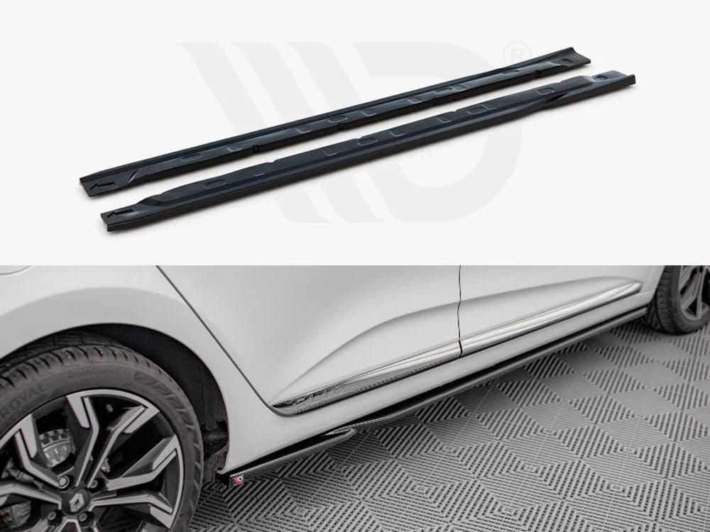 Maxton Design Side Skirts Diffusers Renault CLIO MK5 2019-