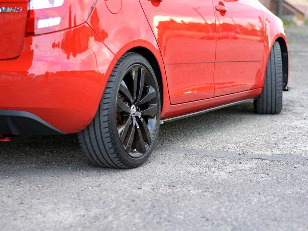 Maxton Design Side Skirts Diffusers Skoda Fabia MK2 RS 10-14