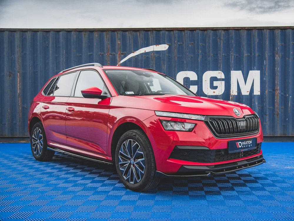 Maxton Design Side Skirts Diffusers Skoda Kamiq 2019-