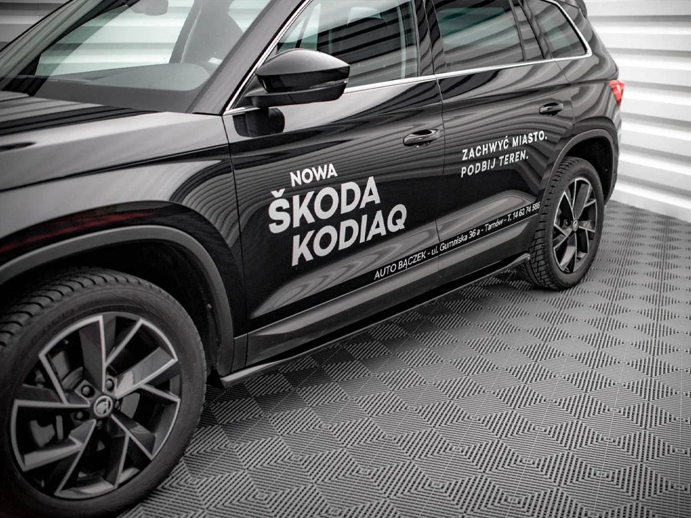 Maxton Design Side Skirts Diffusers Skoda Kodiaq MK1 Facelift 2021-