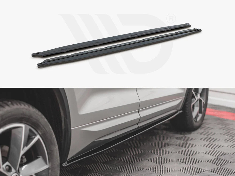 Maxton Design Side Skirts Diffusers Skoda Kodiaq MK1 Sportline VRS 2017-