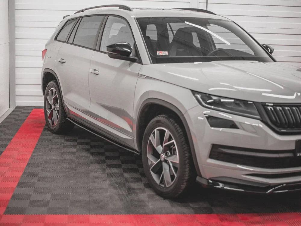 Maxton Design Side Skirts Diffusers Skoda Kodiaq MK1 Sportline VRS 2017-