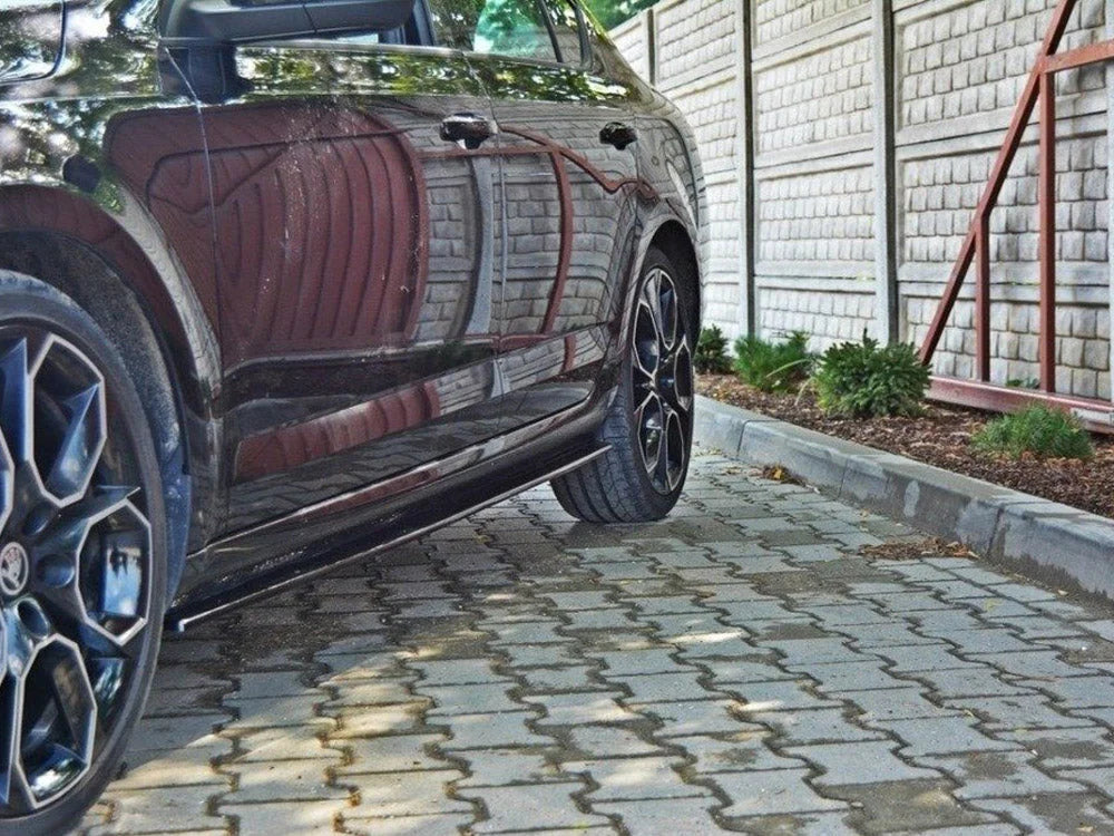 Maxton Design Side Skirts Diffusers Skoda Octavia VRS MK3.5 Hatchback estate