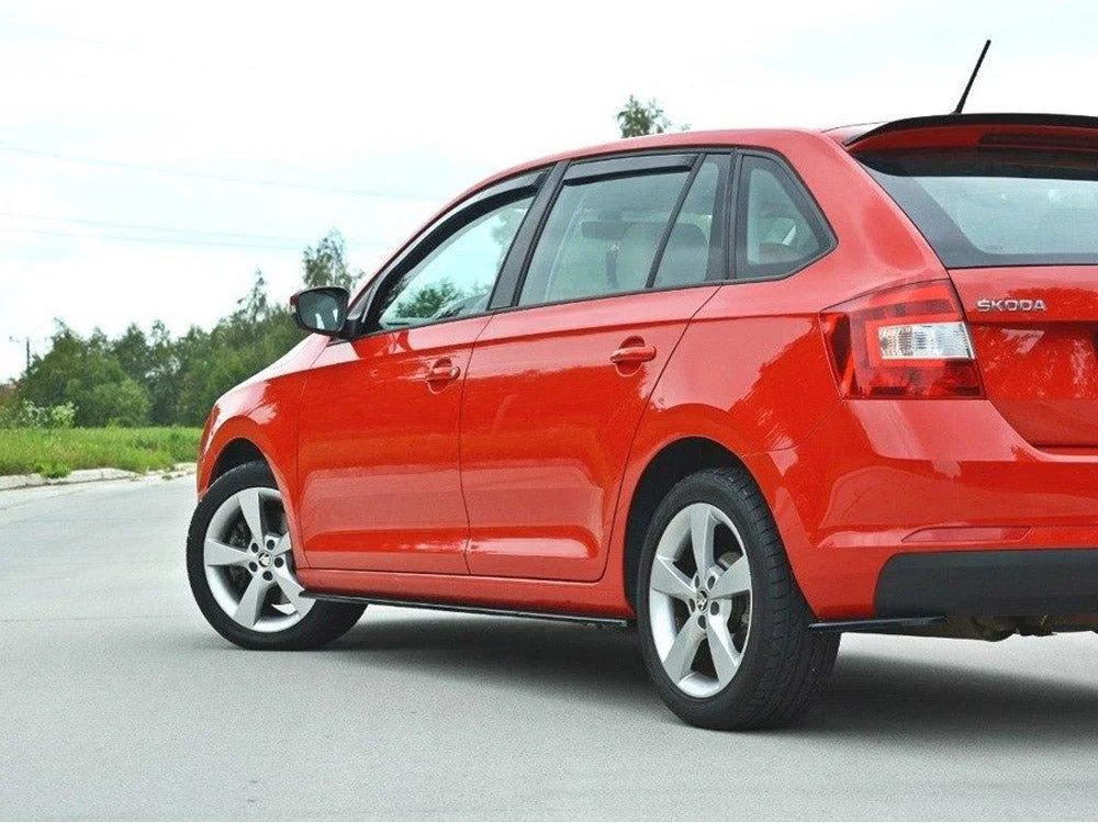 Maxton Design Side Skirts Diffusers Skoda Rapid
