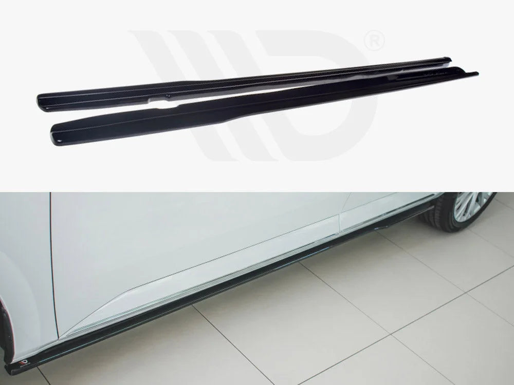 Maxton Design Side Skirts Diffusers Skoda Superb MK3 FL 2019-