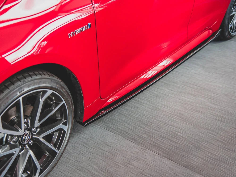 Maxton Design Side Skirts Diffusers Toyota Corolla MK12 Hatchback 2019-