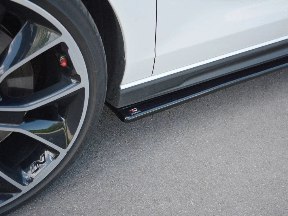 Maxton Design Side Skirts Diffusers V.1 Hyundai I30 N MK3 Hatchback Fastback 2017-