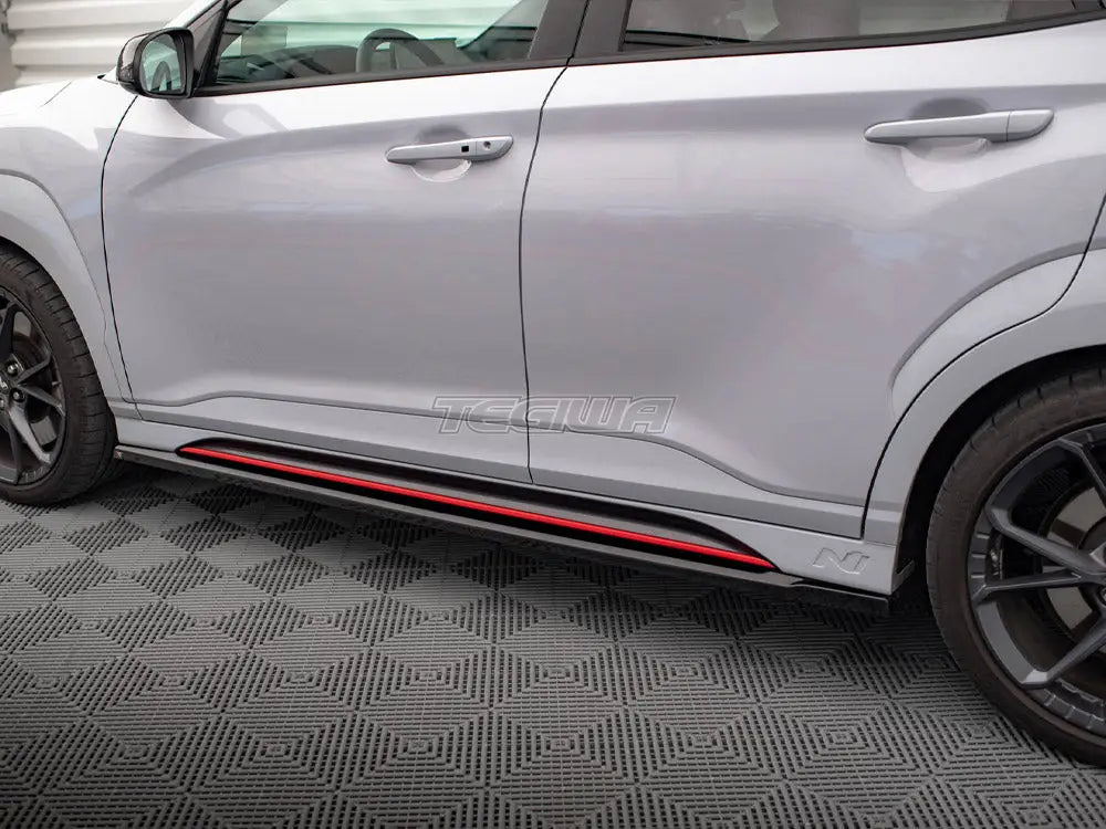 Maxton Design Side Skirts Diffusers V.1 Hyundai Kona N Mk1