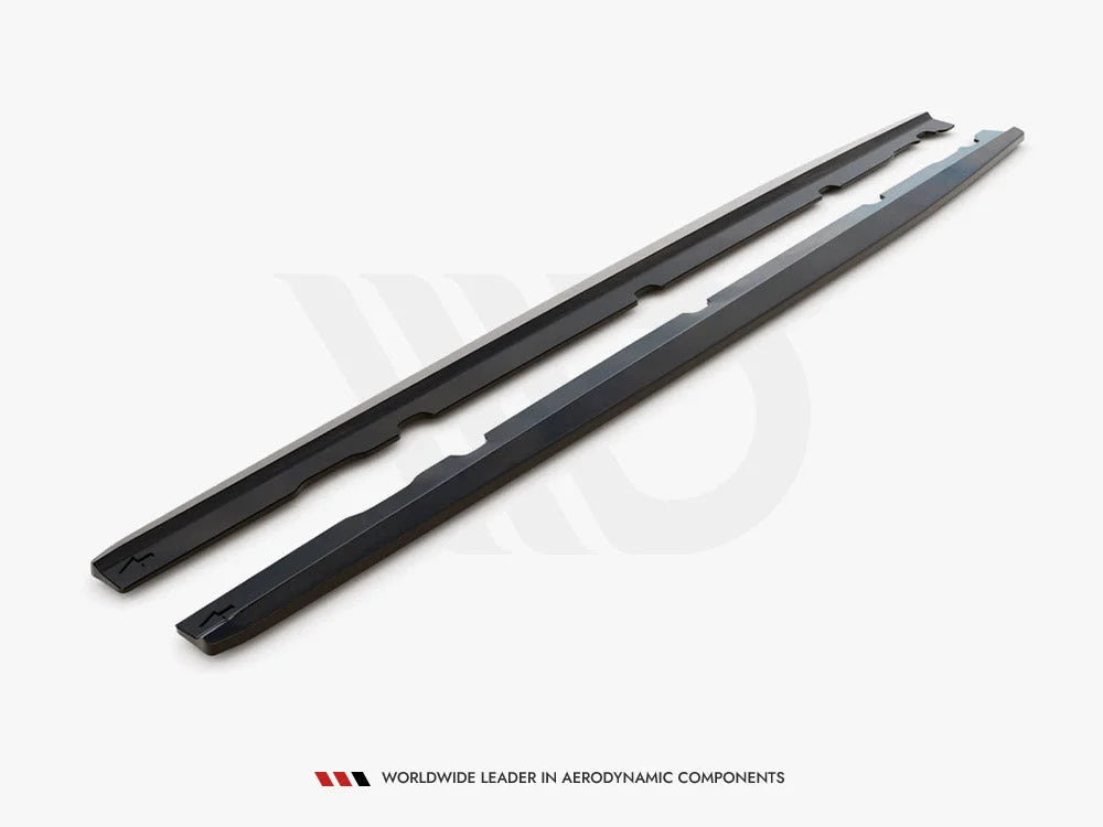 Maxton Design Side Skirts Diffusers V.1 Mercedes-amg C 63AMG Coupe C205 Facelift 18-21