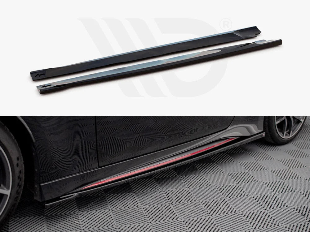 Maxton Design Side Skirts Diffusers V.1 Nissan 370Z Nismo Facelift 12-20
