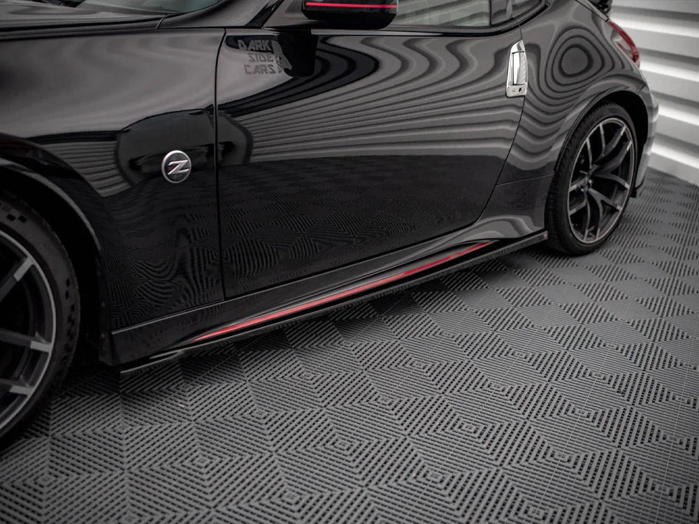 Maxton Design Side Skirts Diffusers V.1 Nissan 370Z Nismo Facelift 12-20