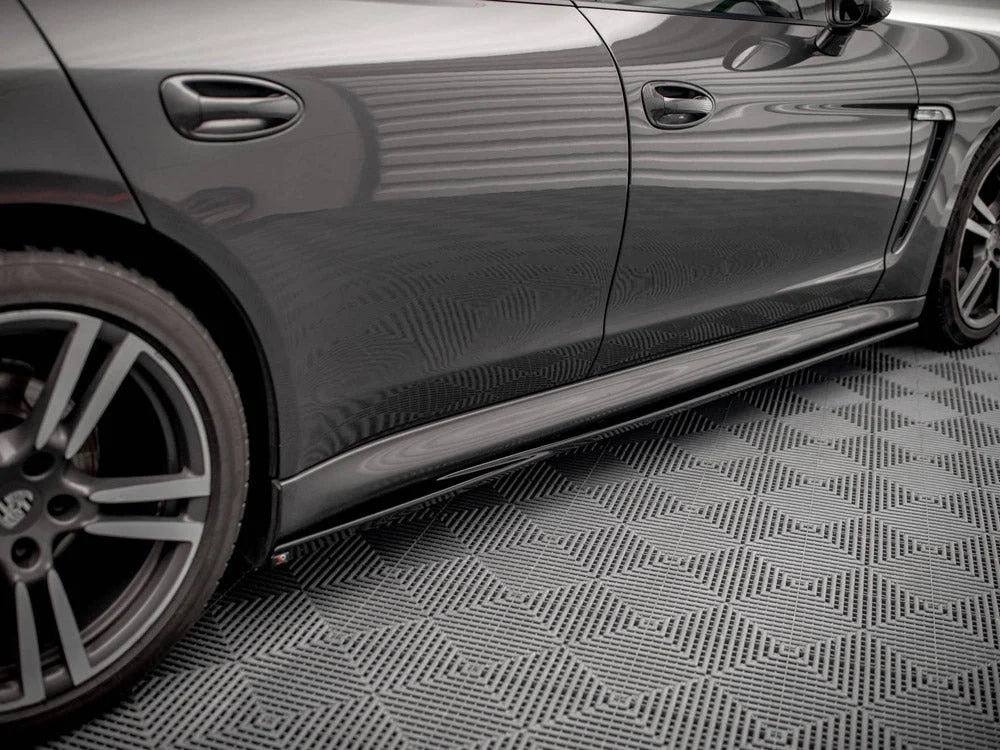 Maxton Design Side Skirts Diffusers V.1 Porsche Panamera Panamera Diesel Panamera Turbo 970