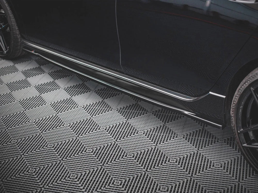Maxton Design Side Skirts Diffusers V.1 Volkswagen Golf R MK8 20-