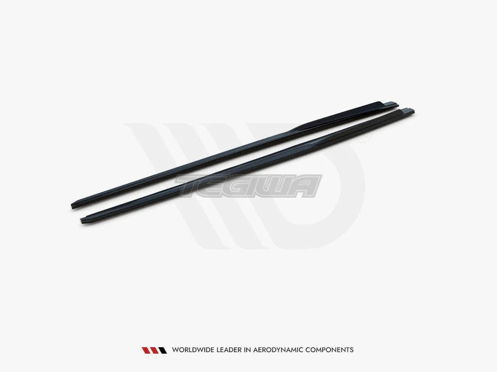 Maxton Design Side Skirts Diffusers V.2 Audi RS3 8V Sportback Facelift 2017-UP