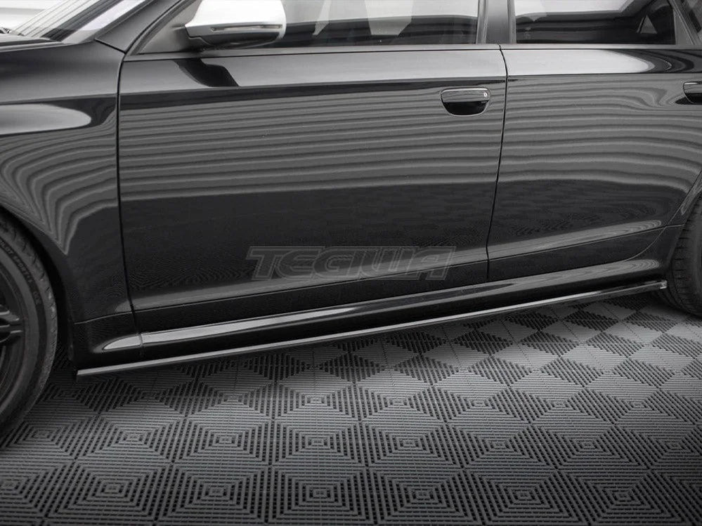 Maxton Design Side Skirts Diffusers V.2 Audi RS6 Avant C6