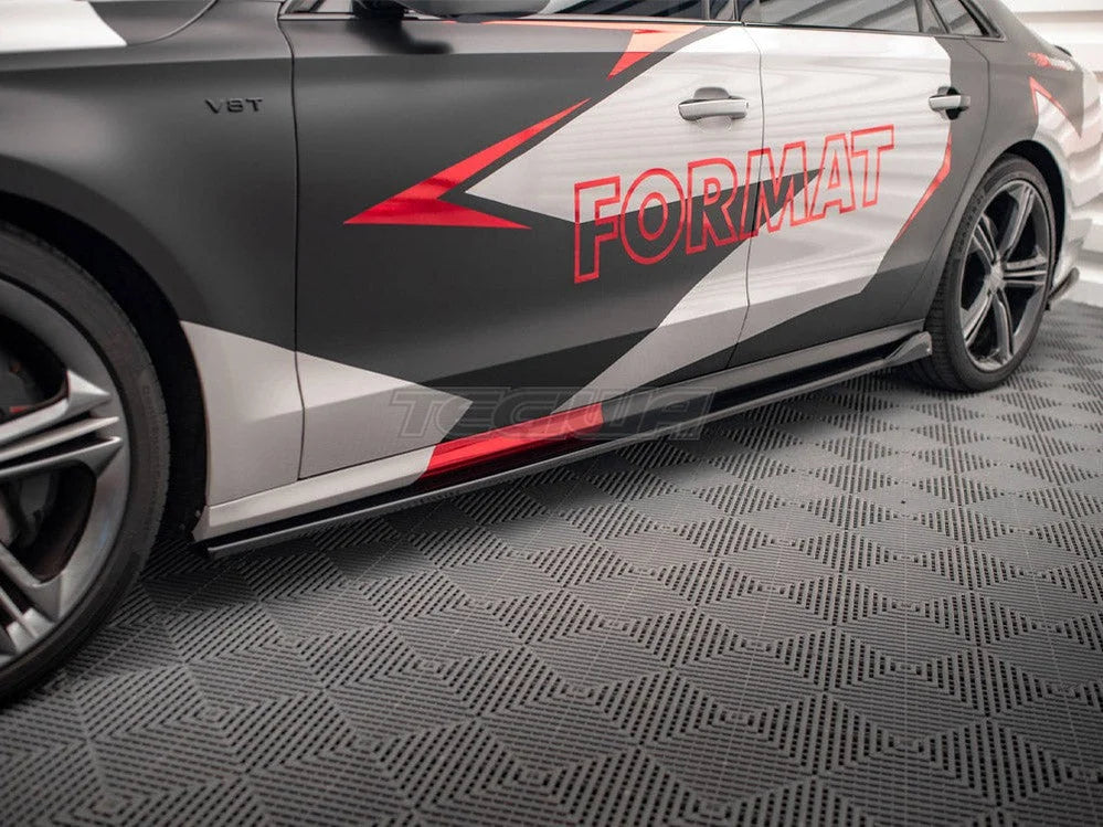 Maxton Design Side Skirts Diffusers V.2 Audi S8 D4