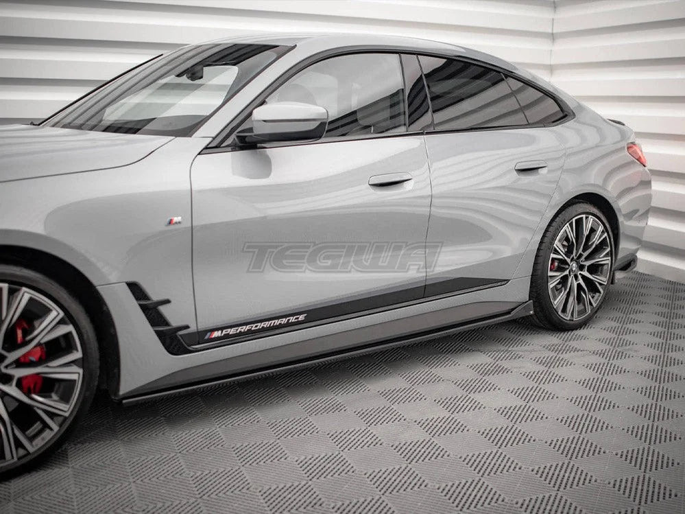 Maxton Design Side Skirts Diffusers V.2 BMW 4-Series Gran Coupe M-Pack G26