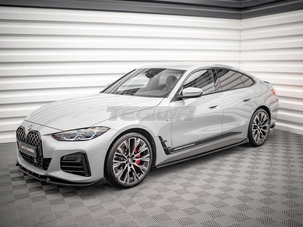 Maxton Design Side Skirts Diffusers V.2 BMW 4-Series Gran Coupe M-Pack G26