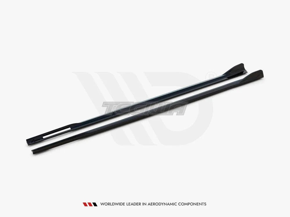 Maxton Design Side Skirts Diffusers V.2 BMW 4-Series M-pack G22 2020-