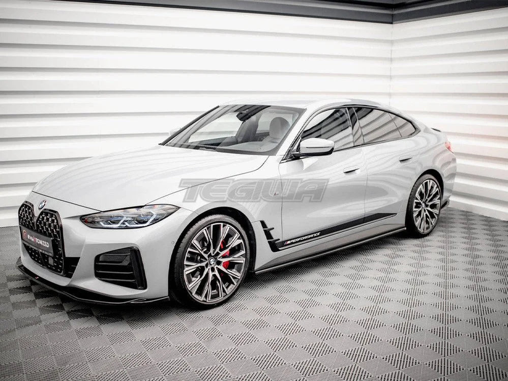 Maxton Design Side Skirts Diffusers V.2 BMW i4 M-Pack G26