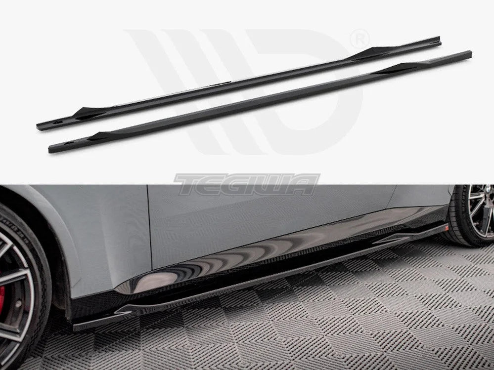 Maxton Design Side Skirts Diffusers V.2 BMW 2-Series Coupe M-Pack M240i G42