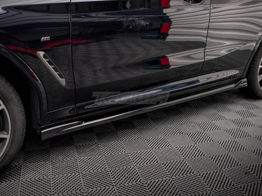 Maxton Design Side Skirts Diffusers V.2 BMW X4 M-Pack G02