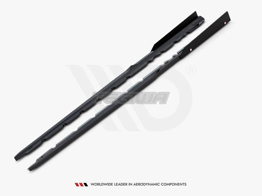 Maxton Design Side Skirts Diffusers V.2 + Flaps Audi R8 Mk2 Facelift
