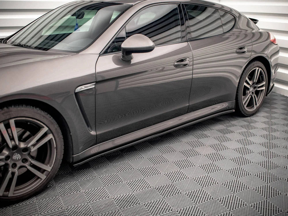 Maxton Design Side Skirts Diffusers V.2 Porsche Panamera Panamera Diesel Panamera Turbo 970