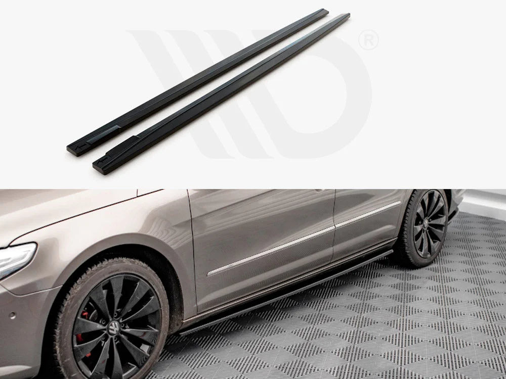 Maxton Design Side Skirts Diffusers V.2 Volkswagen Passat CC 09-12