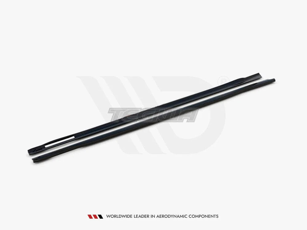Maxton Design Side Skirts Diffusers V.3 BMW 4-Series M-pack G22 2020-