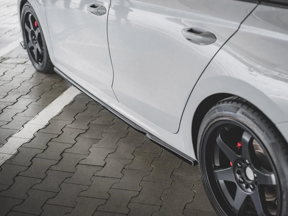 Maxton Design Side Skirts Diffusers V1 Skoda Octavia RS MK4 2020-