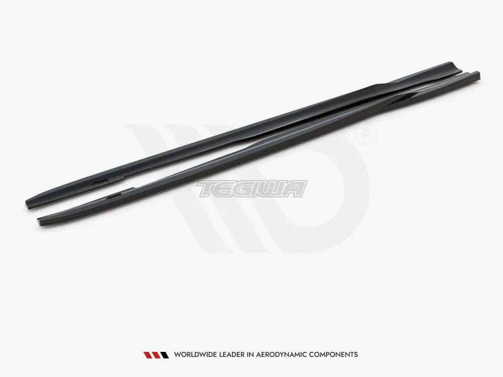 Maxton Design Side Skirts Diffusers V2 Ford Focus ST & RS MK3 16-18