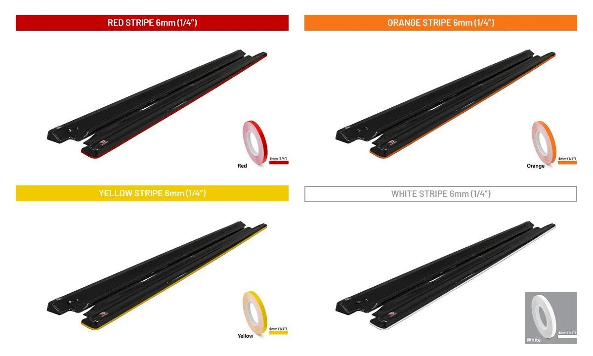 Maxton Design Side Skirts Diffusers V2 Volkswagen Golf MK8 2020-