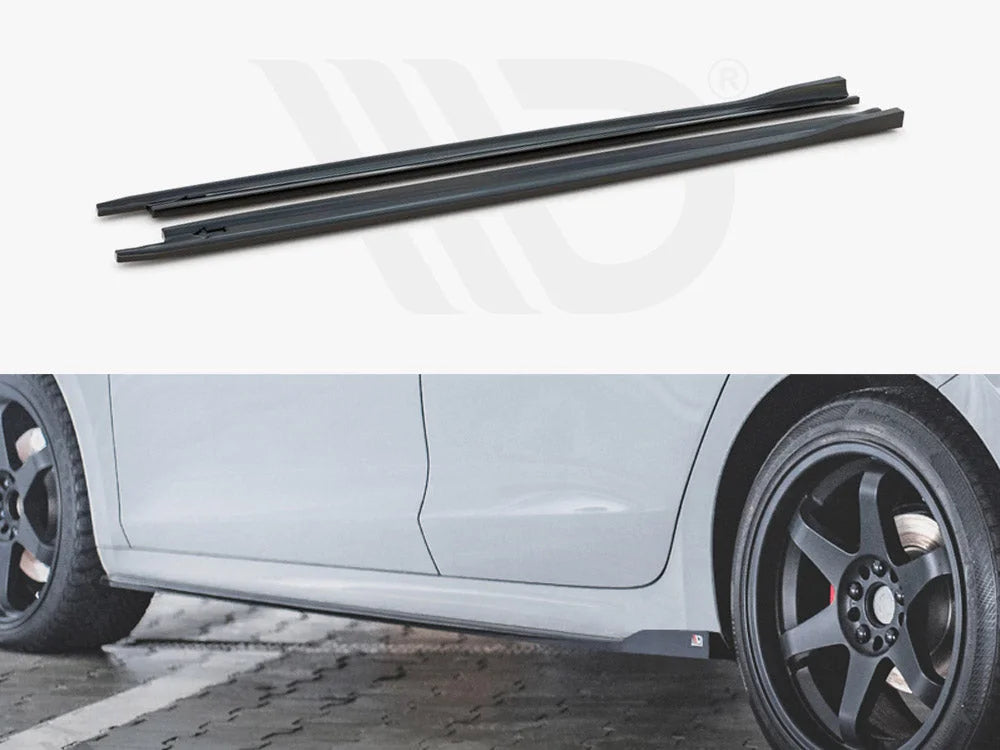 Maxton Design Side Skirts Diffusers V3 Skoda Octavia RS MK4 2020-
