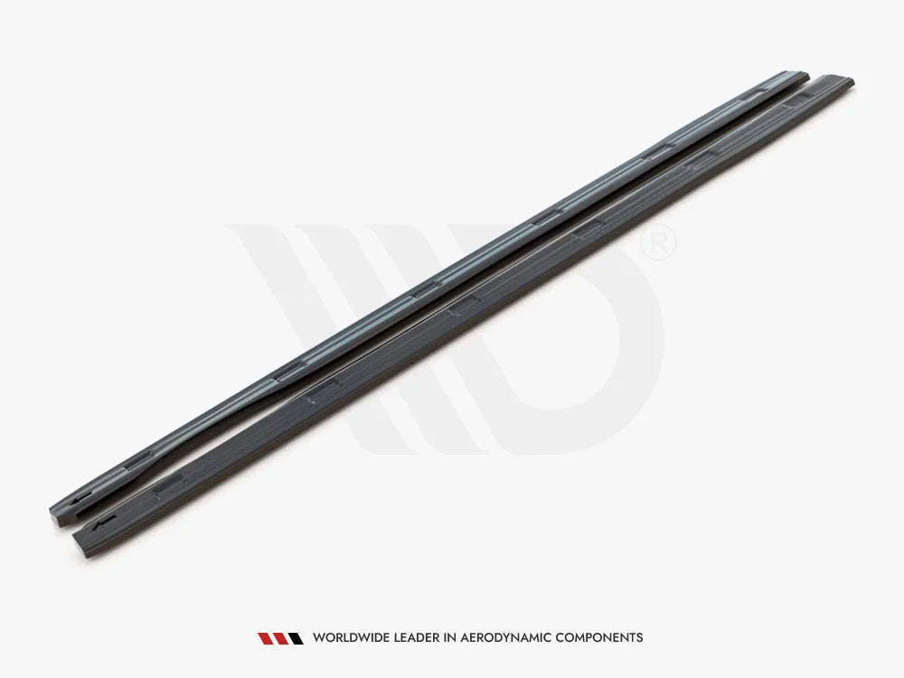 Maxton Design Side Skirts Diffusers Volkswagen Caddy Long MK3 Facelift 10-15
