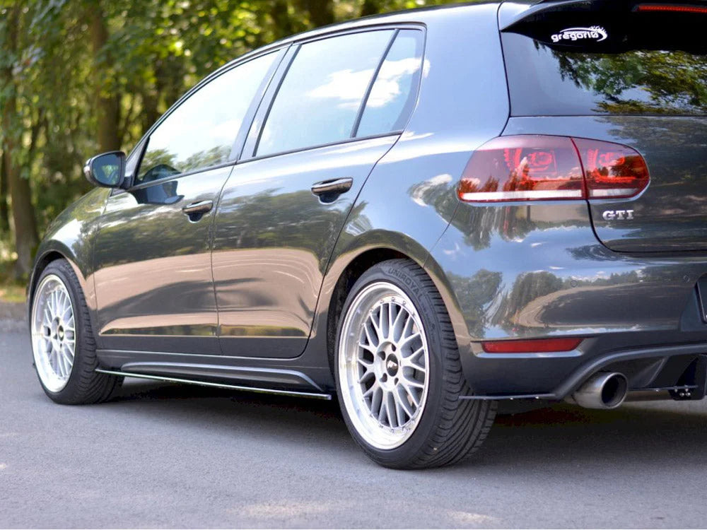 Maxton Design Side Skirts Diffusers Volkswagen Golf MK6 GTI GTD 09-12