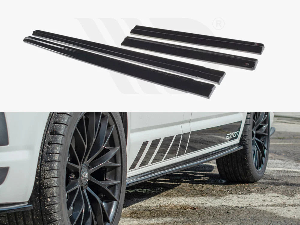 Maxton Design Side Skirts Diffusers Volkswagen T6 2015-19