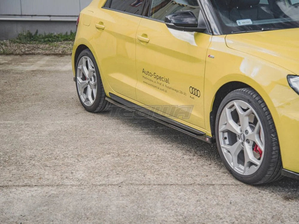 Maxton Design Side Skirts Splitters Audi A1 S-line GB 2018-