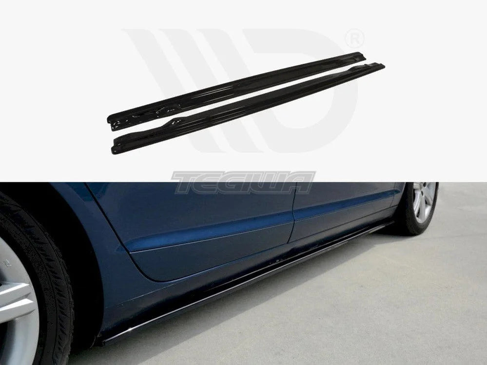 Maxton Design Side Skirts Splitters Audi A6 C6 S-line Pre-facelift 04-08