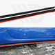 Maxton Design Side Skirts Splitters Black & Red V.2 Subaru BRZ Facelift 17-20