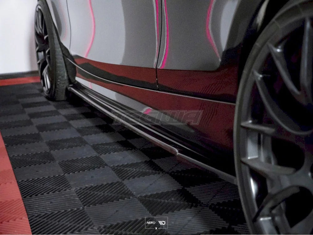 Maxton Design Side Skirts Splitters BMW 1-Series E81 E87 Facelift 09-11