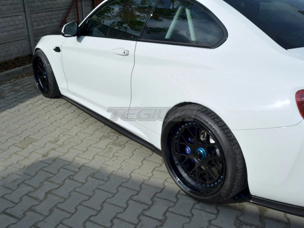 Maxton Design Side Skirts Splitters BMW M2 F87 2016-