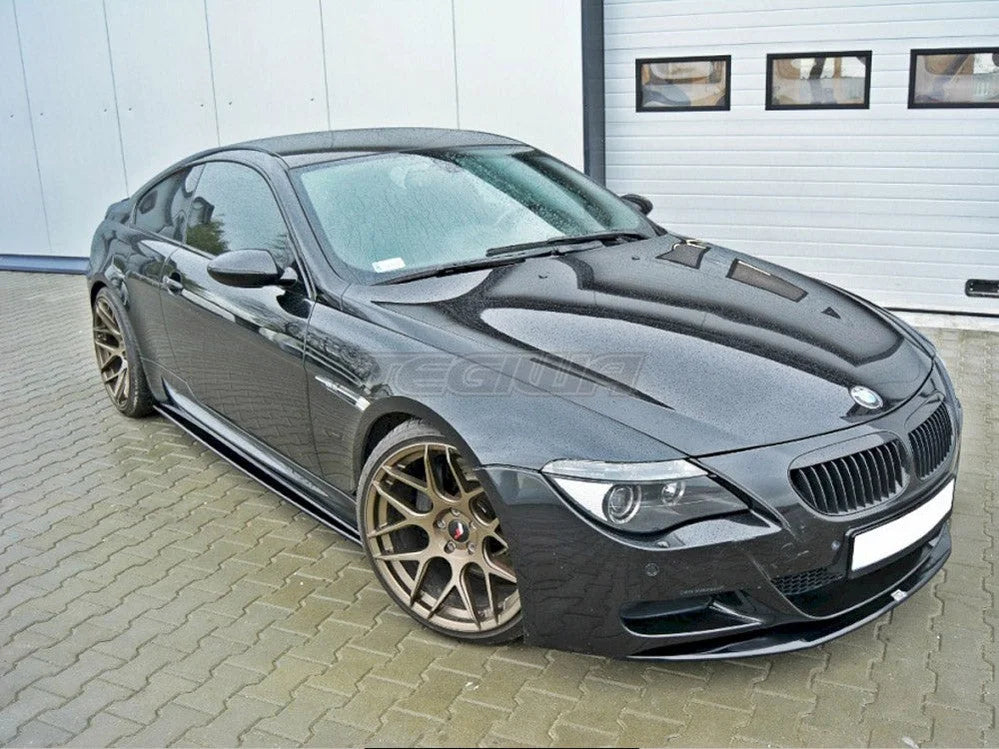 Maxton Design Side Skirts Splitters BMW M6 E63 09-10
