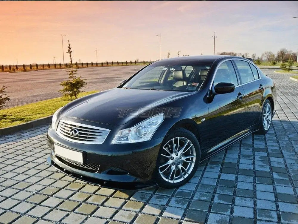 Maxton Design Side Skirts Splitters Infiniti G37 Sedan 09-10