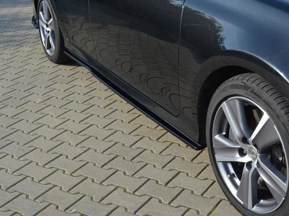 Maxton Design Side Skirts Splitters Lexus GS MK4 Facelift