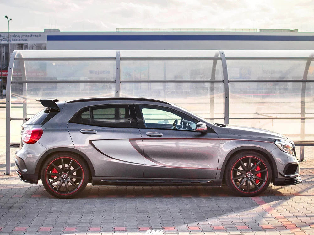 Maxton Design Side Skirts Splitters Mercedes-benz GLA 45 AMG SUV X156 Pre-facelift 14-17