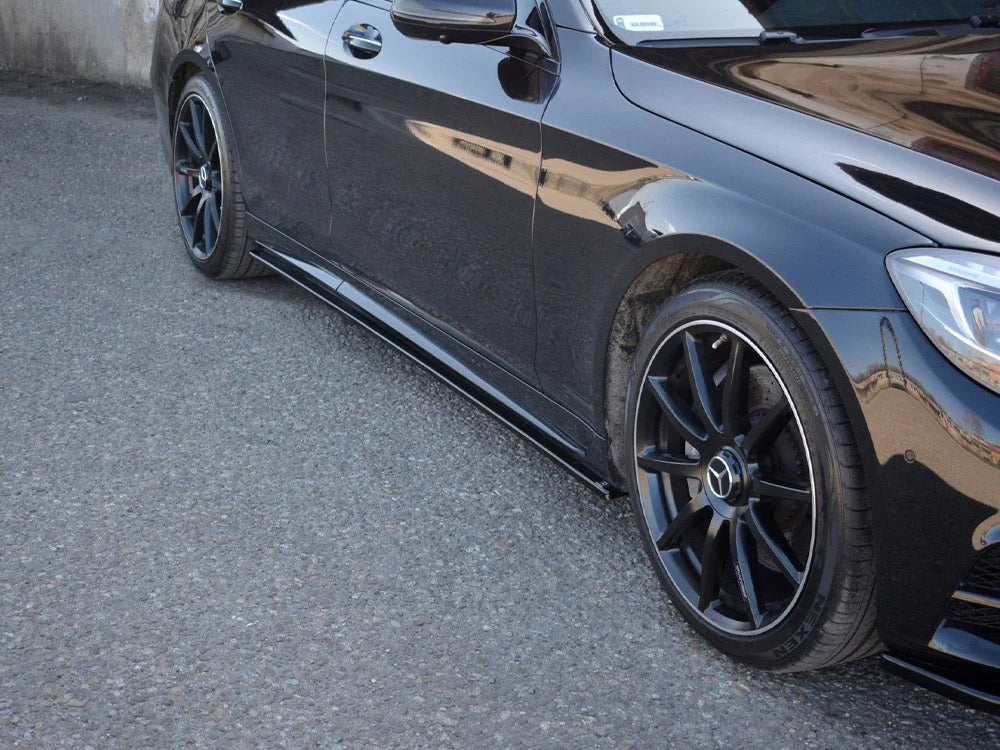 Maxton Design Side Skirts Splitters Mercedes-benz S-class Amg-line W222 13-17