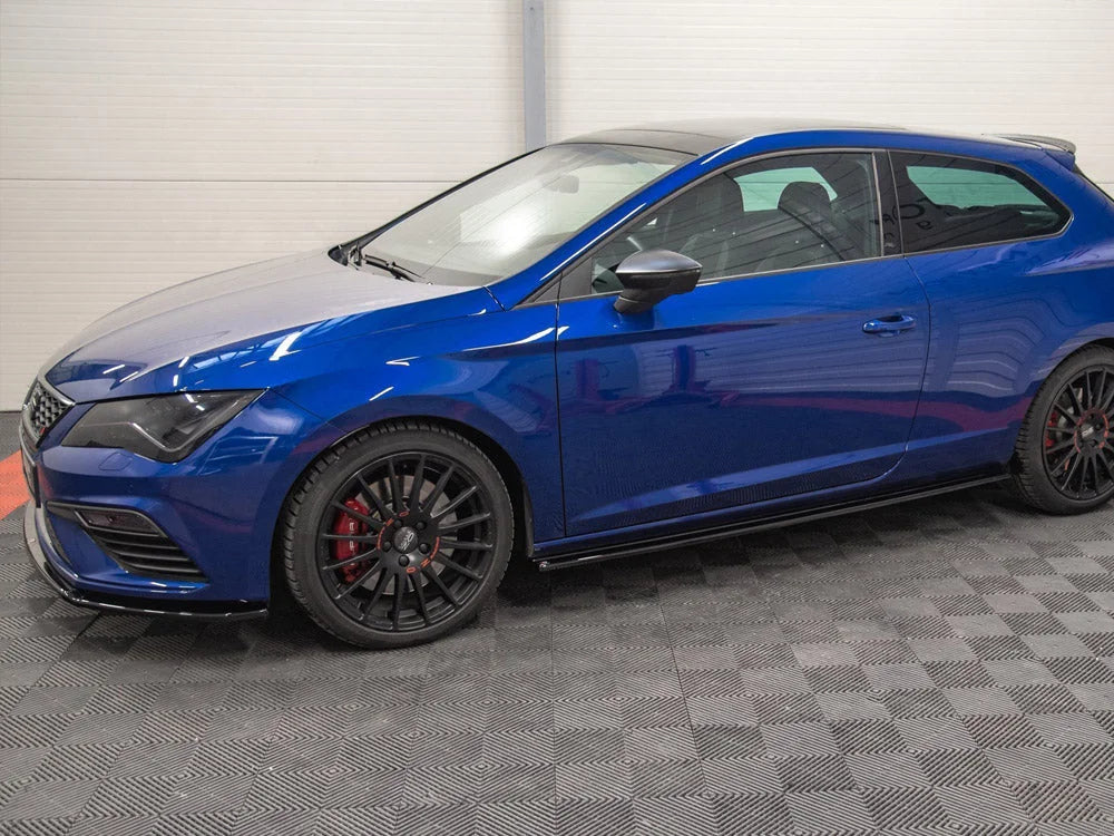 Maxton Design Side Skirts Splitters Seat Leon Cupra FR SC MK3 Facelift 01-19