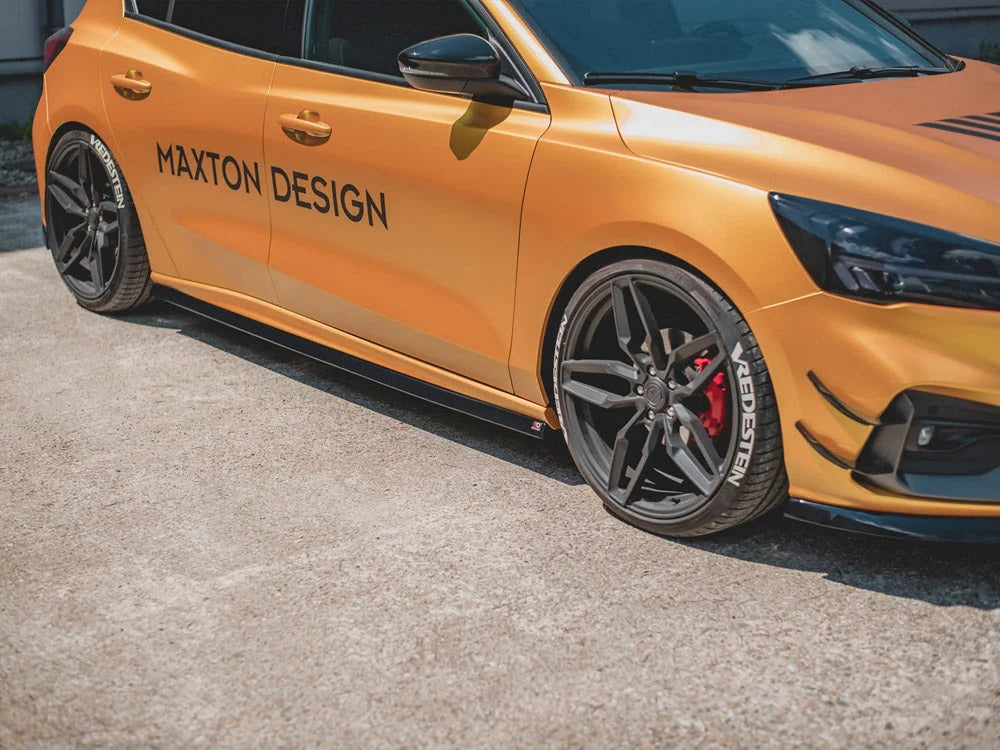 Maxton Design Side Skirts Splitters V5 Ford Focus MK4 ST ST-Line 2018-